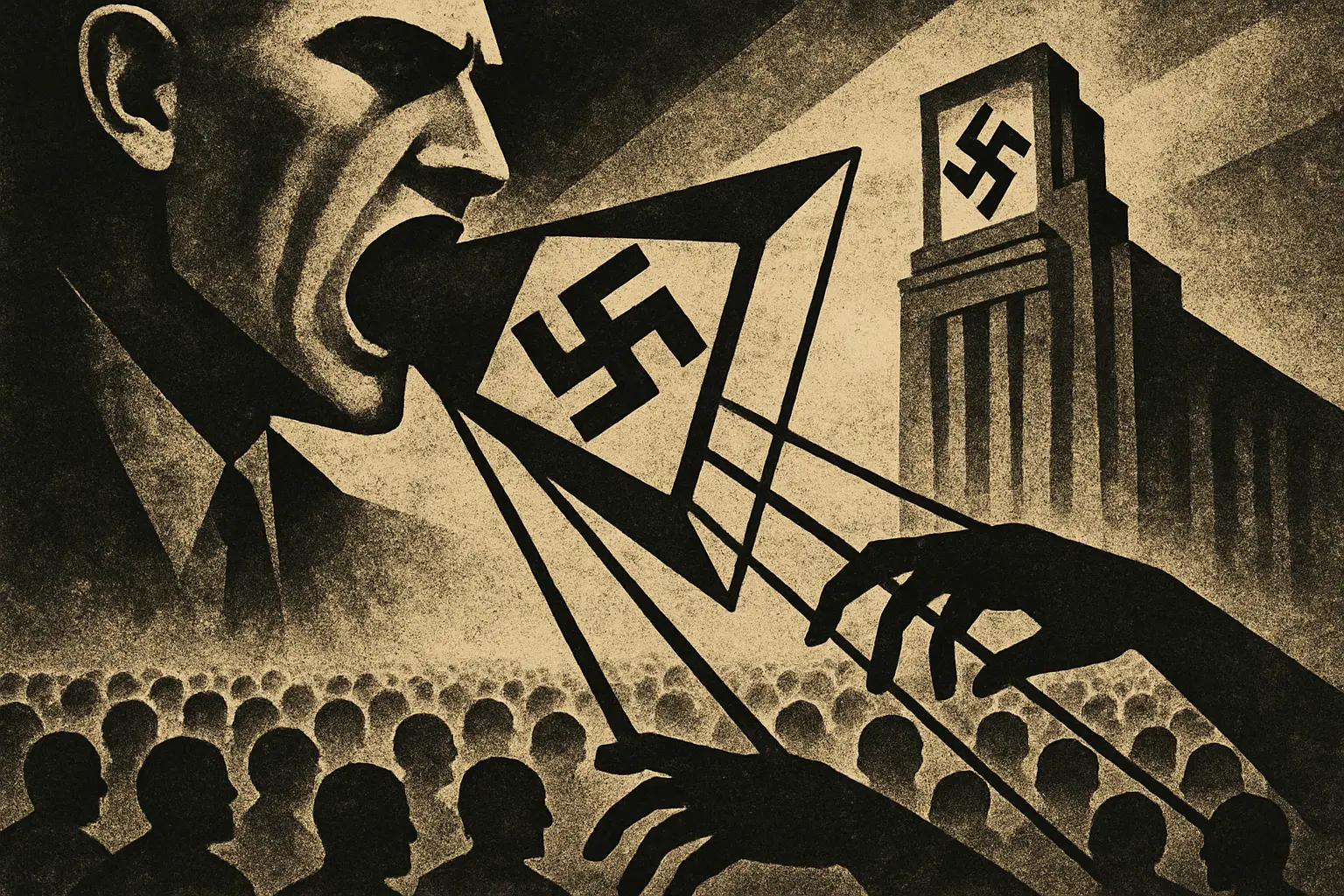 Hitler e a Propaganda Nazi – O Poder da Palavra e da Manipulação de Massas